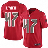 Nike Buccaneers 47 John Lynch Red Color Rush Limited Jersey Dzhi,baseball caps,new era cap wholesale,wholesale hats